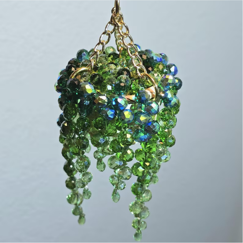 Beaded Plant Suncatcher