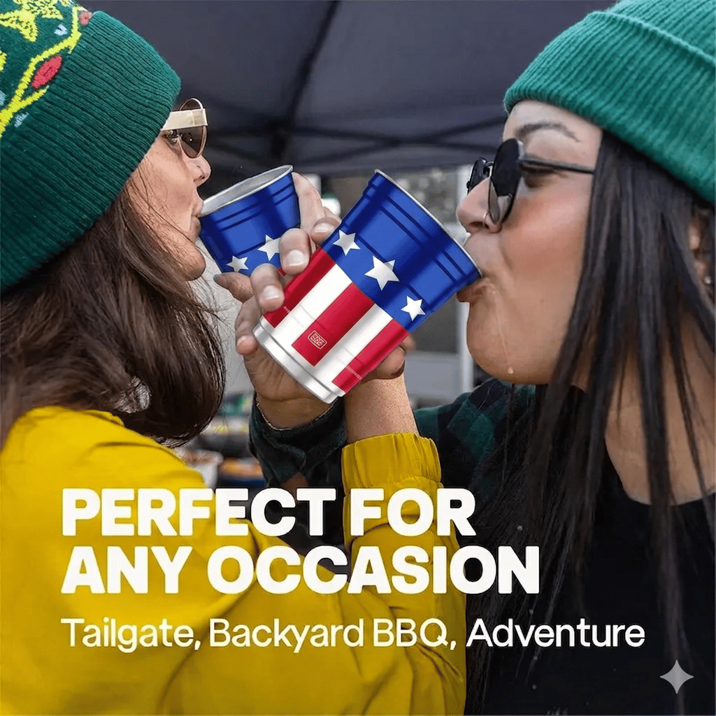 🔥LAST DAY 49% OFF- 🦅250th Anniversary Commemorative Party Cups — Reusable Patriotic-Themed Cups
