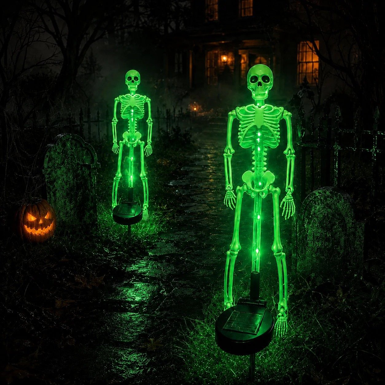 💀Solar Skull Garden Stake Light(Buy 2 Get Free Shipping)