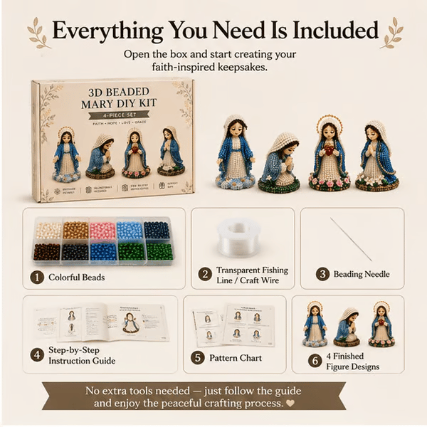 ✝️3D Beaded Christian DIY Kit