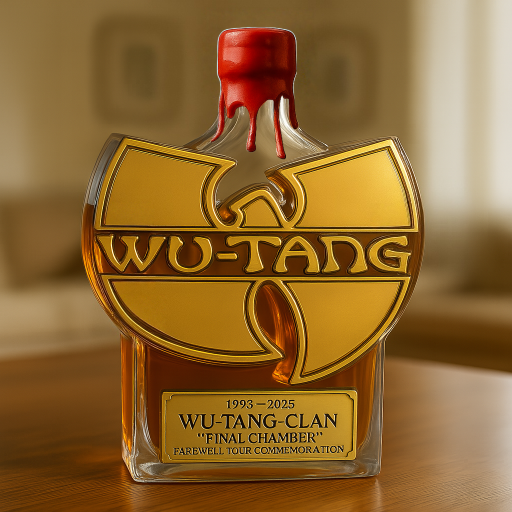 🥃Wu‑Tang Clan 《Final Chamber》Farewell Tour Whiskey Bottle