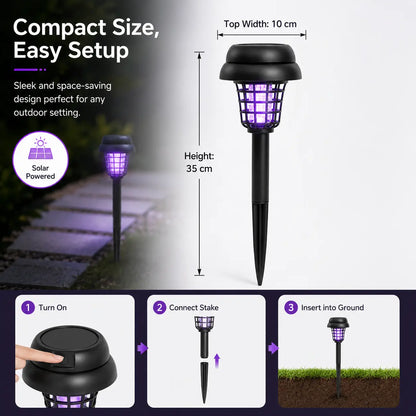 ☀️ Solar Mosquito Zapper Light 🦟