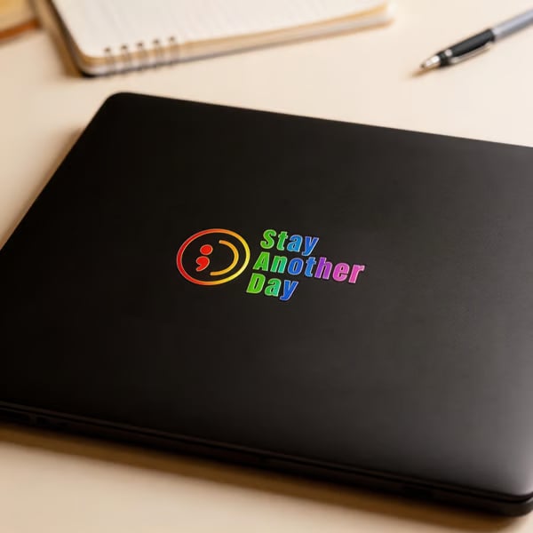 🎗️Share Pack❤️ SAD Mental Health Awareness Car Decal⏰BUY 1 GET 3 FREE
