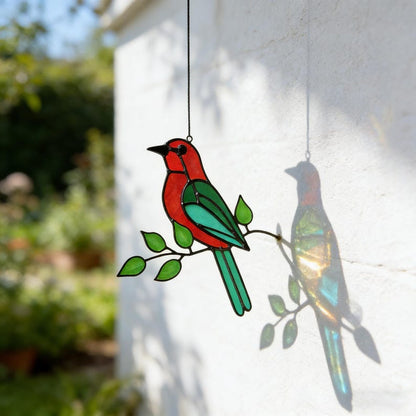 🌈Limited-time 60% Off Sale-✨Hummingbird Stained Glass Suncatcher