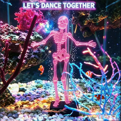 Dancing Skeleton Aquarium Bubbler