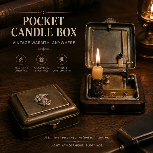 🕯️19th Century Mechanical Candle Box
