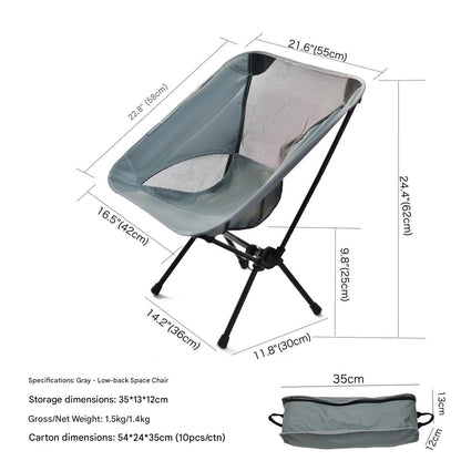 Ultralight High-Back Camping Chair