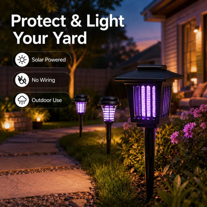 ☀️ Solar Mosquito Zapper Light 🦟