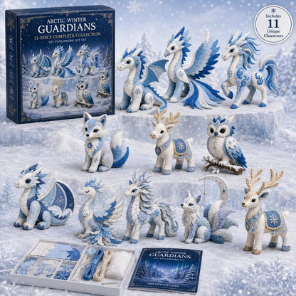 ❄️Arctic Winter Guardians DIY Patchwork Kit 🔥