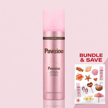 Pawzioo Bronze Veil Waterproof Setting Spray