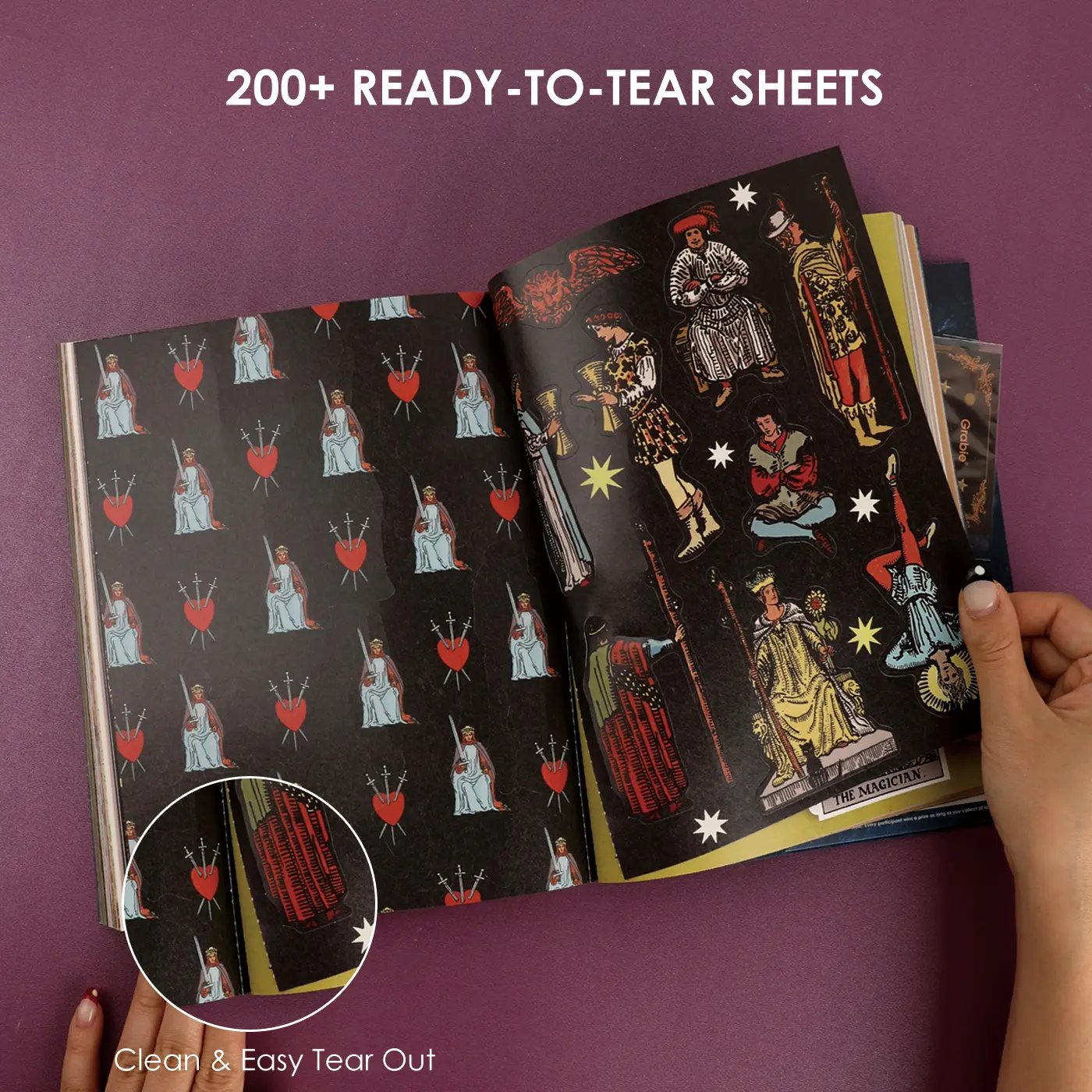 🧙🔮The Mystic Realm Collage Activity Book(✨200+ Pages - Hardcover📕)
