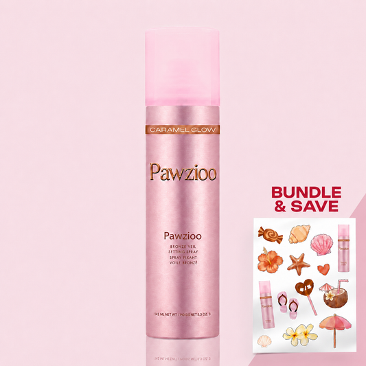 Pawzioo Bronze Veil Waterproof Setting Spray