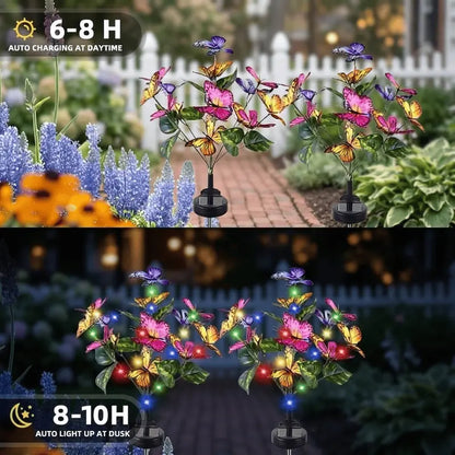 🦋Solar-Powered Simulated Butterfly Lawn Light