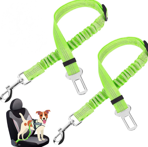 Adjustable Elastic Dog Car Seat Belt