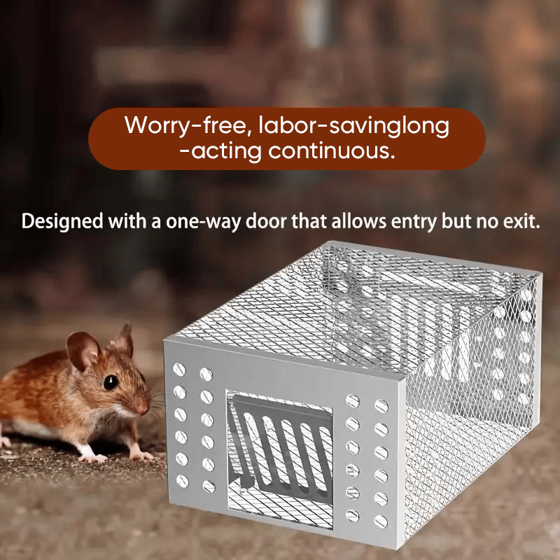 🐁Stainless Steel Automatic Mousetrap