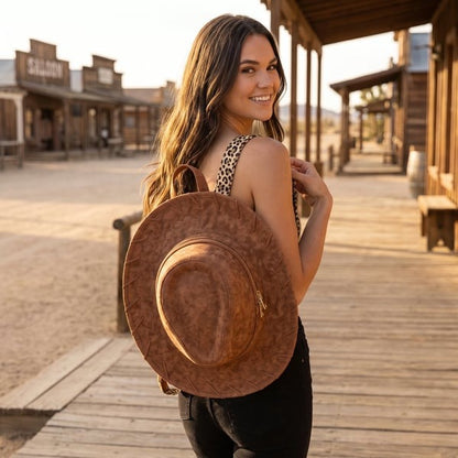 🔥🤠Western Cowgirl Hat Backpack👜
