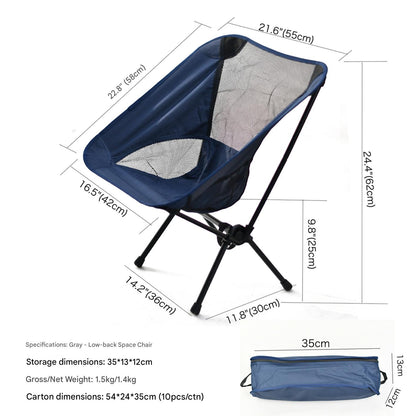 Ultralight High-Back Camping Chair
