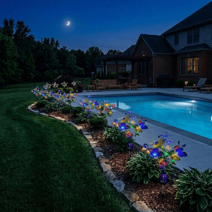 🦋Solar-Powered Simulated Butterfly Lawn Light