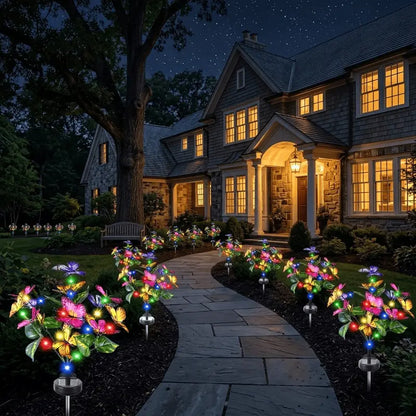 🦋Solar-Powered Simulated Butterfly Lawn Light