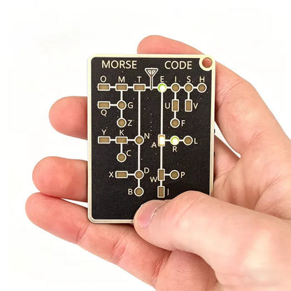 Morse Code Trainer Card