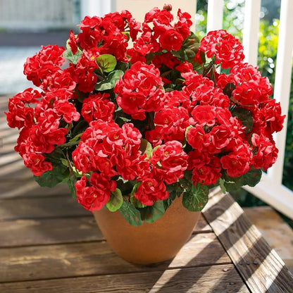 💥LAST DAY 50%OFF 🌷Outdoor Artificial Flowers UV Resistant Garden Plants Faux Flowers For Home Kitchen Table Centerpieces Patio Decor