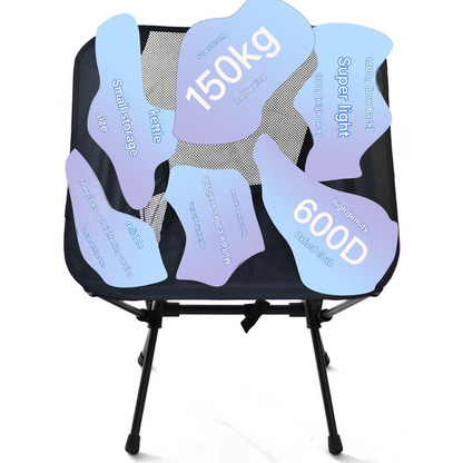 Ultralight High-Back Camping Chair