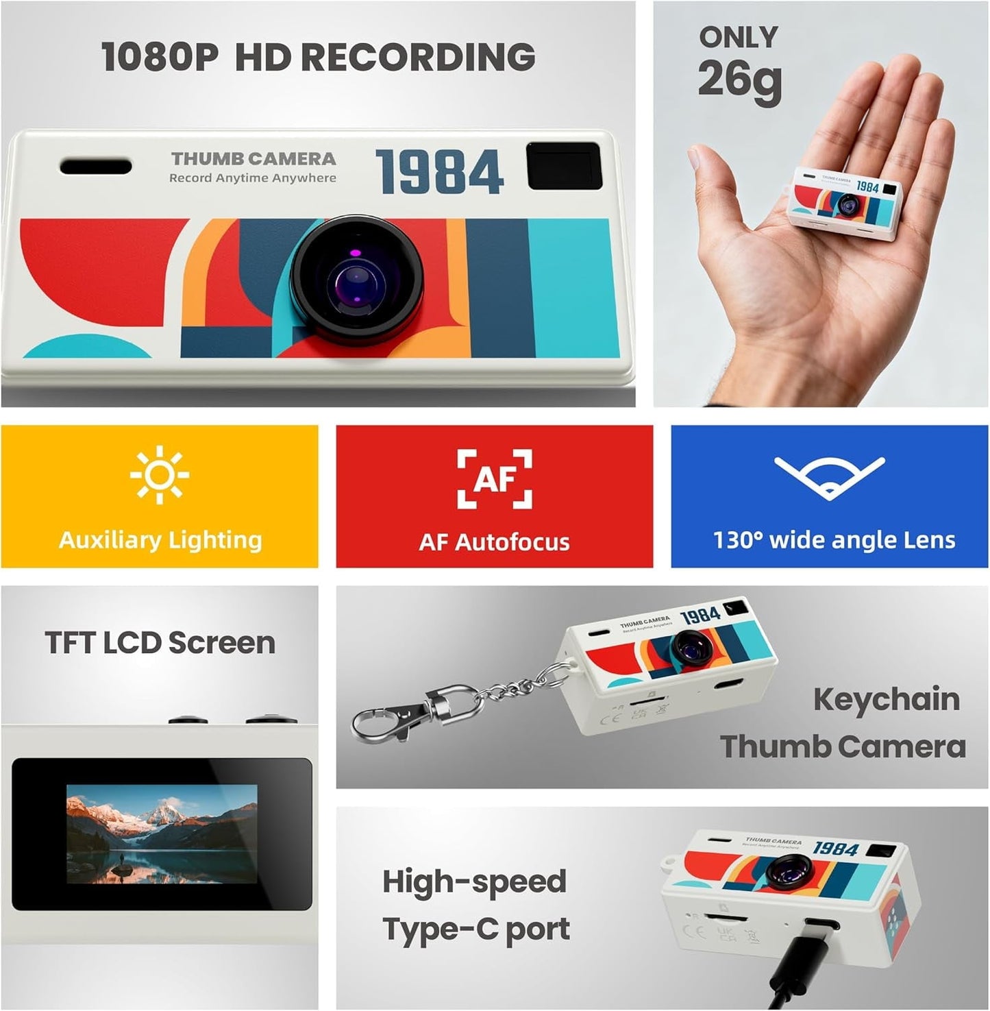 Retro Thumb Camera