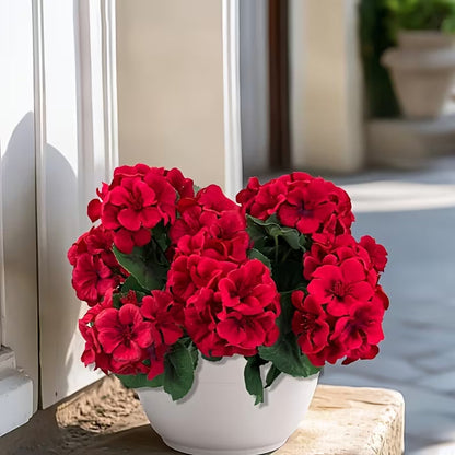 💥LAST DAY 50%OFF 🌷Outdoor Artificial Flowers UV Resistant Garden Plants Faux Flowers For Home Kitchen Table Centerpieces Patio Decor