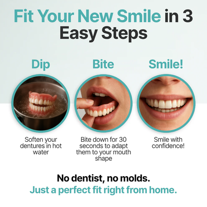 🦷NEYEROS® Advanced Functional Dentures - Get Your Smile Back With A Secure & Comfortable Fit