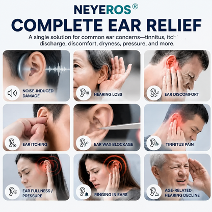 NEYEROS® HEARING REPAIR MICRONEEDLE PATCHES ✅ Targets Hearing Loss, Tinnitus, Ear Infections, Balance Disorders, and Age-Related Ear Degeneration.