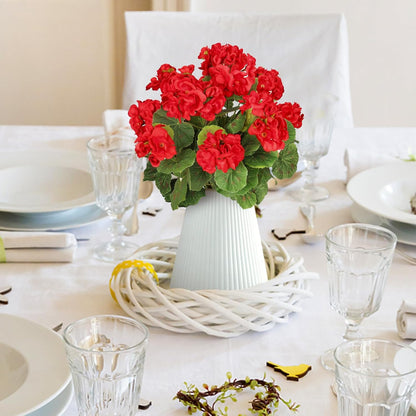 💥LAST DAY 50%OFF 🌷Outdoor Artificial Flowers UV Resistant Garden Plants Faux Flowers For Home Kitchen Table Centerpieces Patio Decor