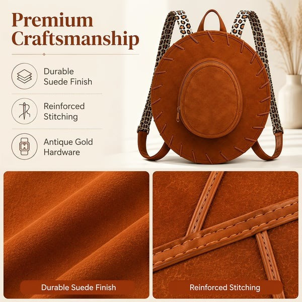 🔥🤠Western Cowgirl Hat Backpack👜