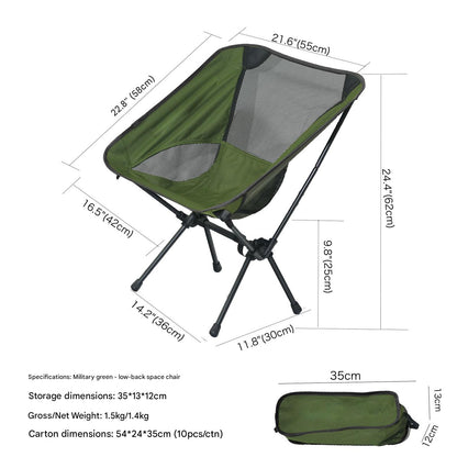 Ultralight High-Back Camping Chair