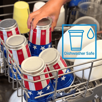 🔥LAST DAY 49% OFF- 🦅250th Anniversary Commemorative Party Cups — Reusable Patriotic-Themed Cups