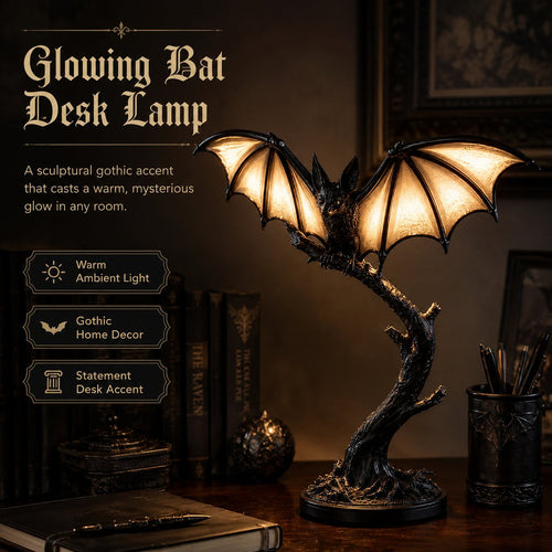 Glowing Bat Desk Lamp