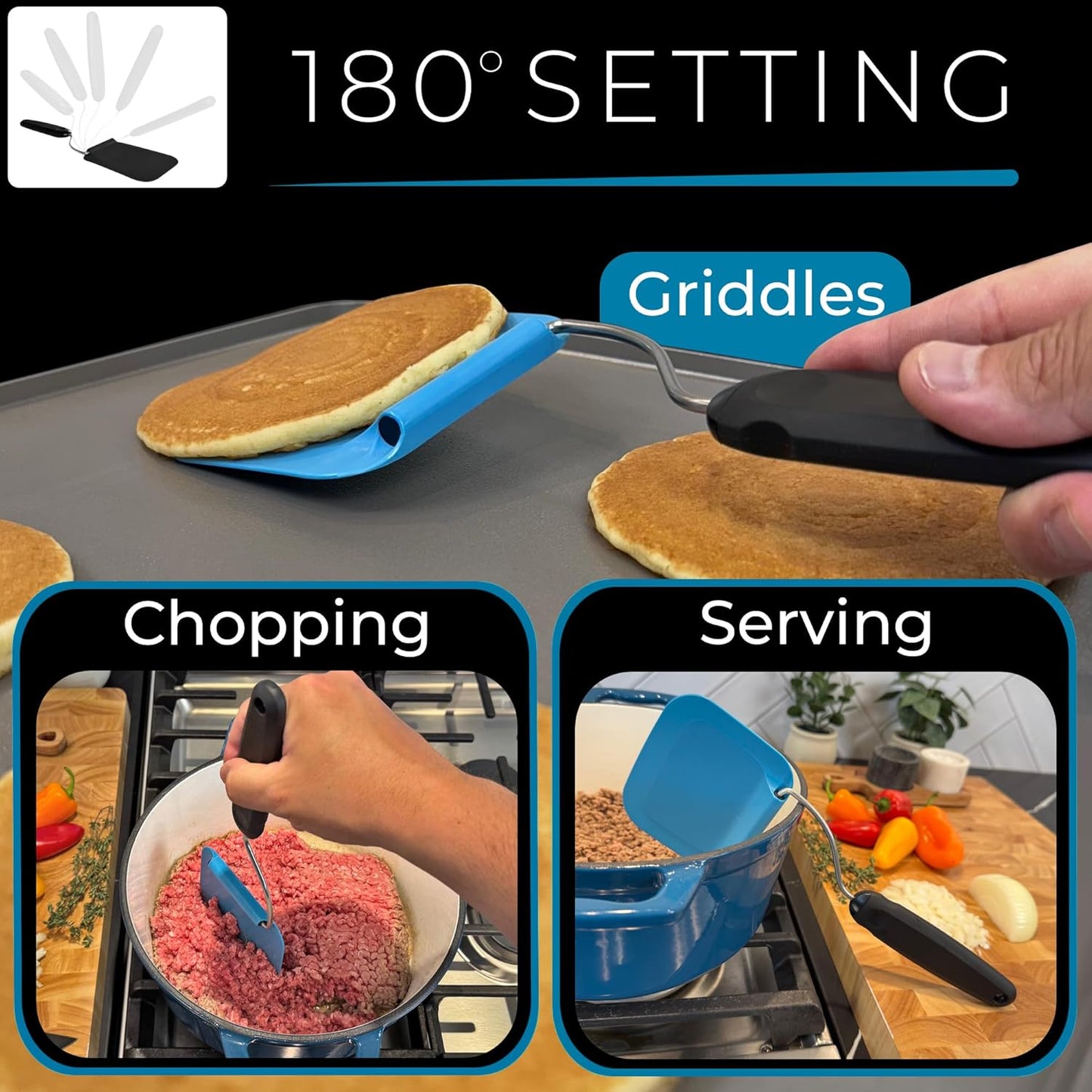 Adjustable Angle Spatula - New PPSU material