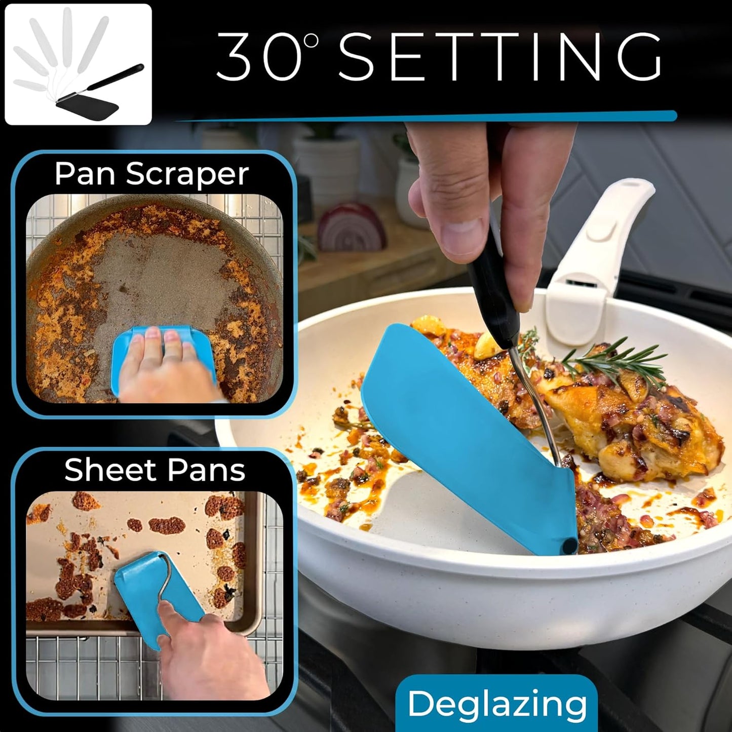 Adjustable Angle Spatula - New PPSU material