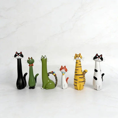 Handmade quirky cat-shaped vase