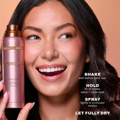 Pawzioo Bronze Veil Waterproof Setting Spray