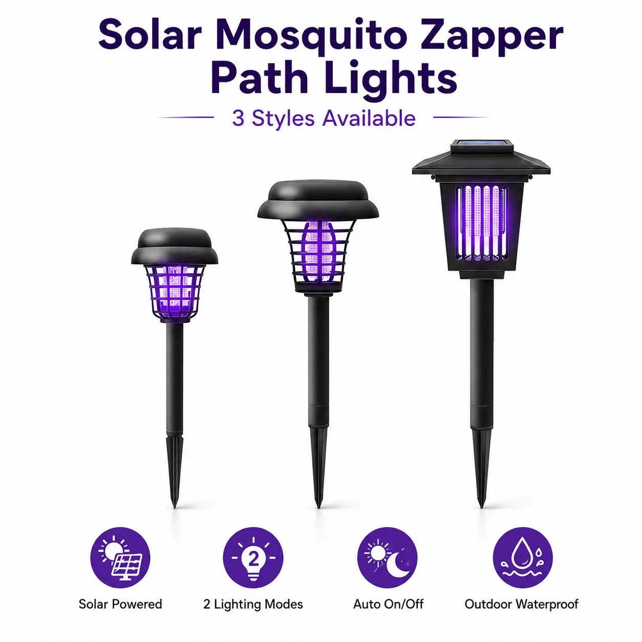 ☀️ Solar Mosquito Zapper Light 🦟