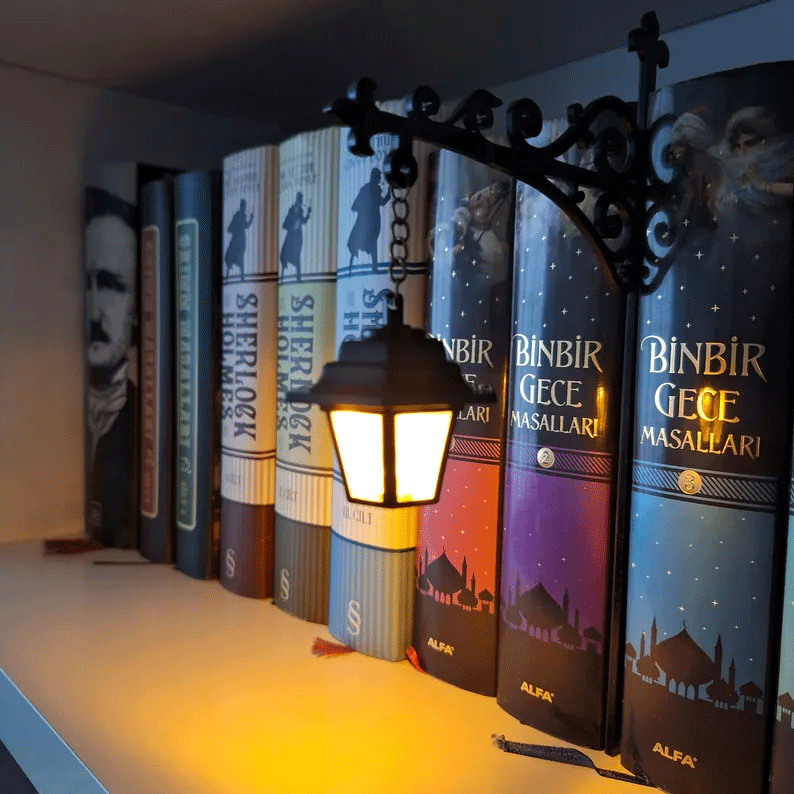 📚Library Lantern-Decorative Bookshelf Lighting