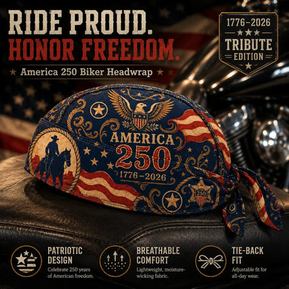 🦅U.S. 250th Anniversary Pirate Bandana