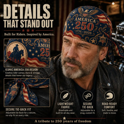 🦅U.S. 250th Anniversary Pirate Bandana