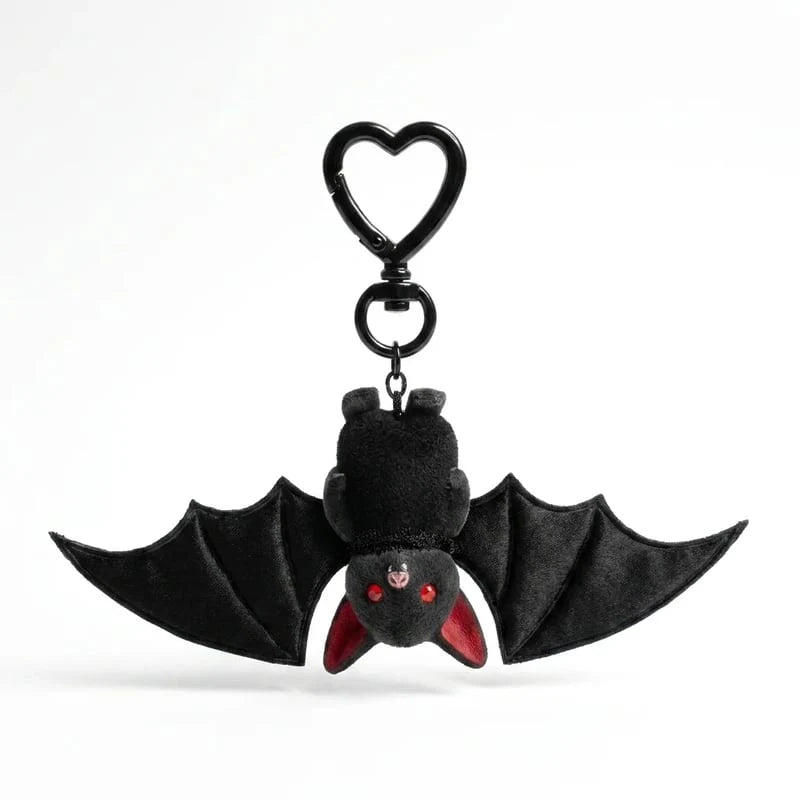 🦇 Cute Black Bat Baby Keychain