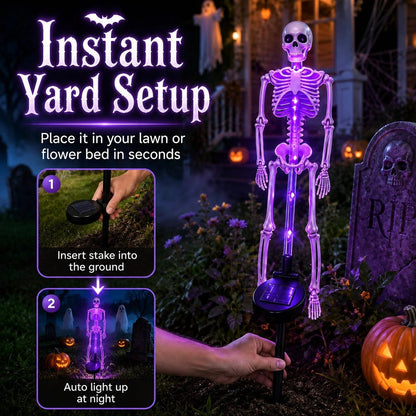 💀Solar Skull Garden Stake Light（Buy 2 Get Free Shipping）