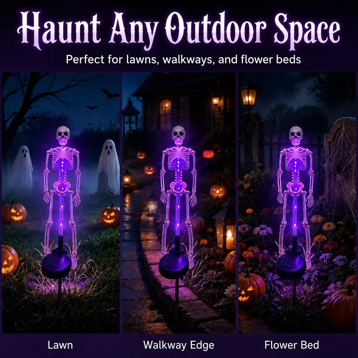 💀Solar Skull Garden Stake Light（Buy 2 Get Free Shipping）