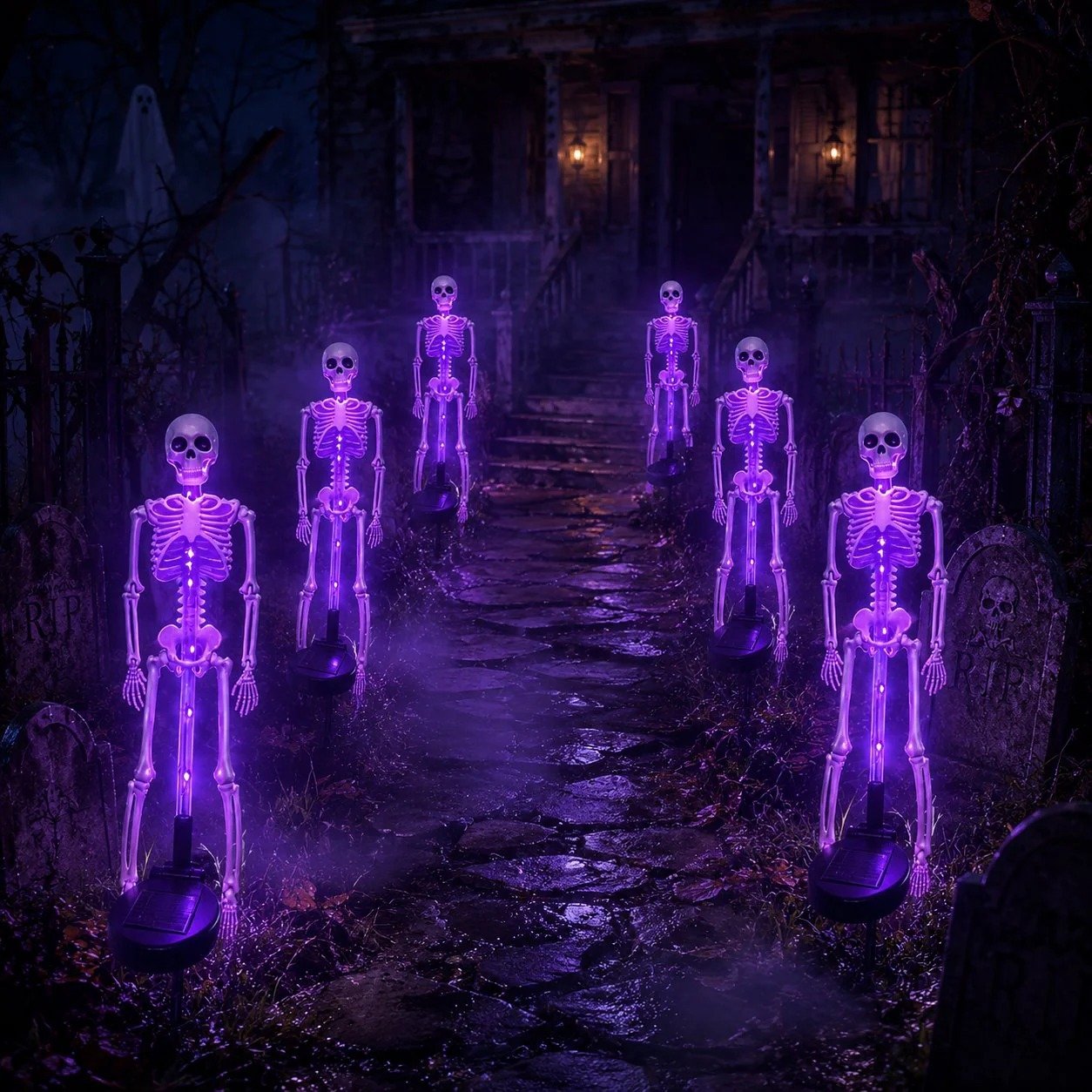💀Solar Skull Garden Stake Light（Buy 2 Get Free Shipping）