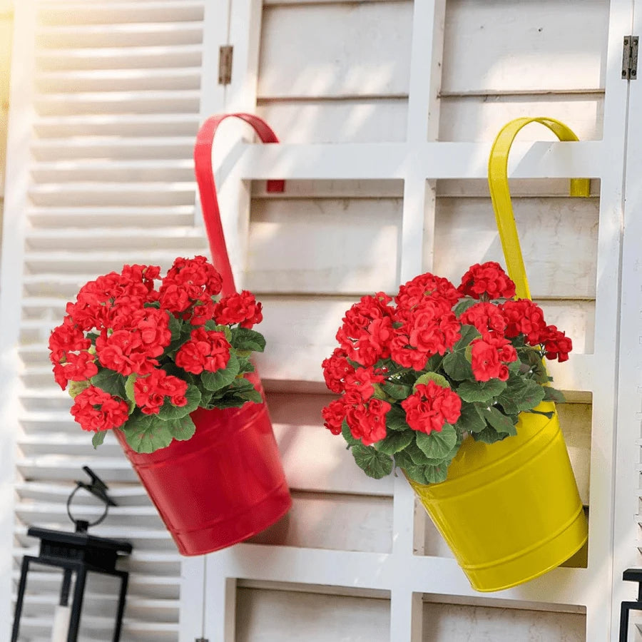 💥LAST DAY 50%OFF 🌷Outdoor Artificial Flowers UV Resistant Garden Plants Faux Flowers For Home Kitchen Table Centerpieces Patio Decor