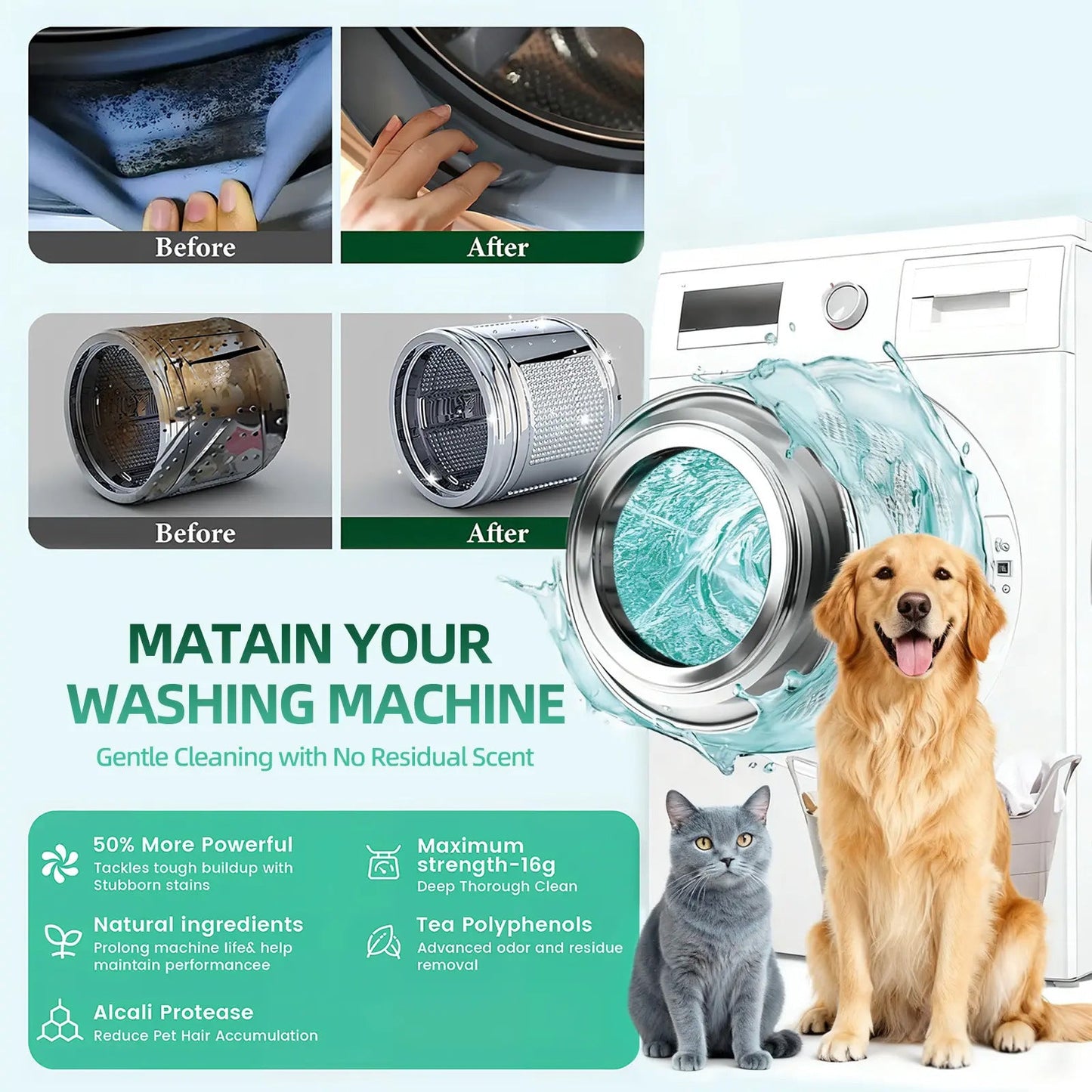 Washing Machine Cleaner Tablets