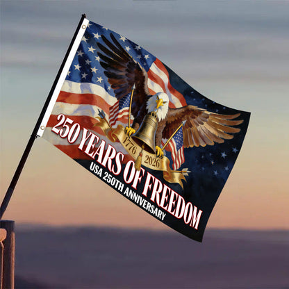 The Eagle Rises: America 250th Anniversary Flag